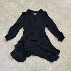 Anthropologie Elegant Black cocktail Dress